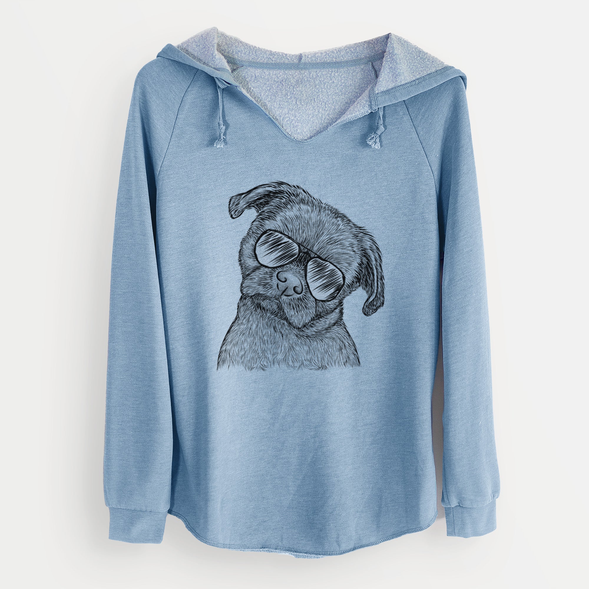 Aviator Koko the Shih Tzu - Cali Wave Hooded Sweatshirt