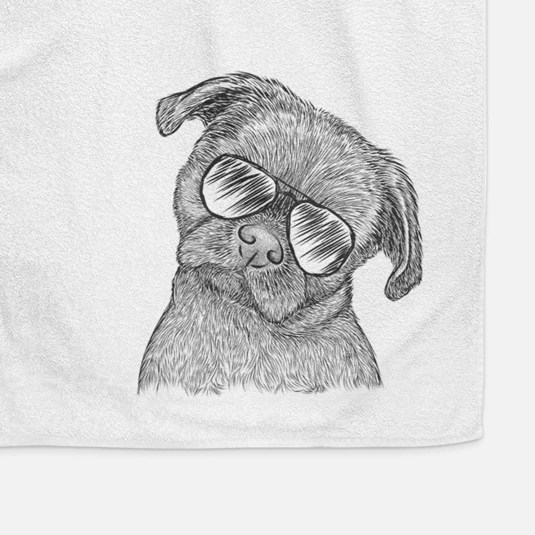 Koko the Shih Tzu Decorative Hand Towel