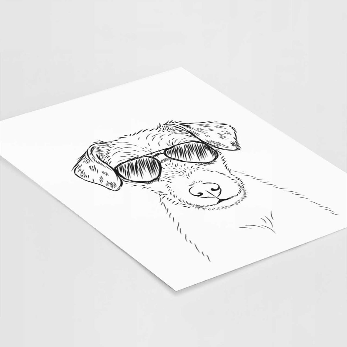 Kozmo the Jack Russell Terrier Art Print