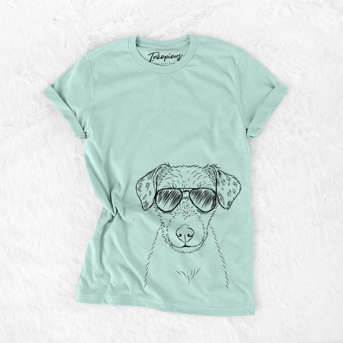 Aviator Kozmo the Jack Russell Terrier - Unisex Crewneck