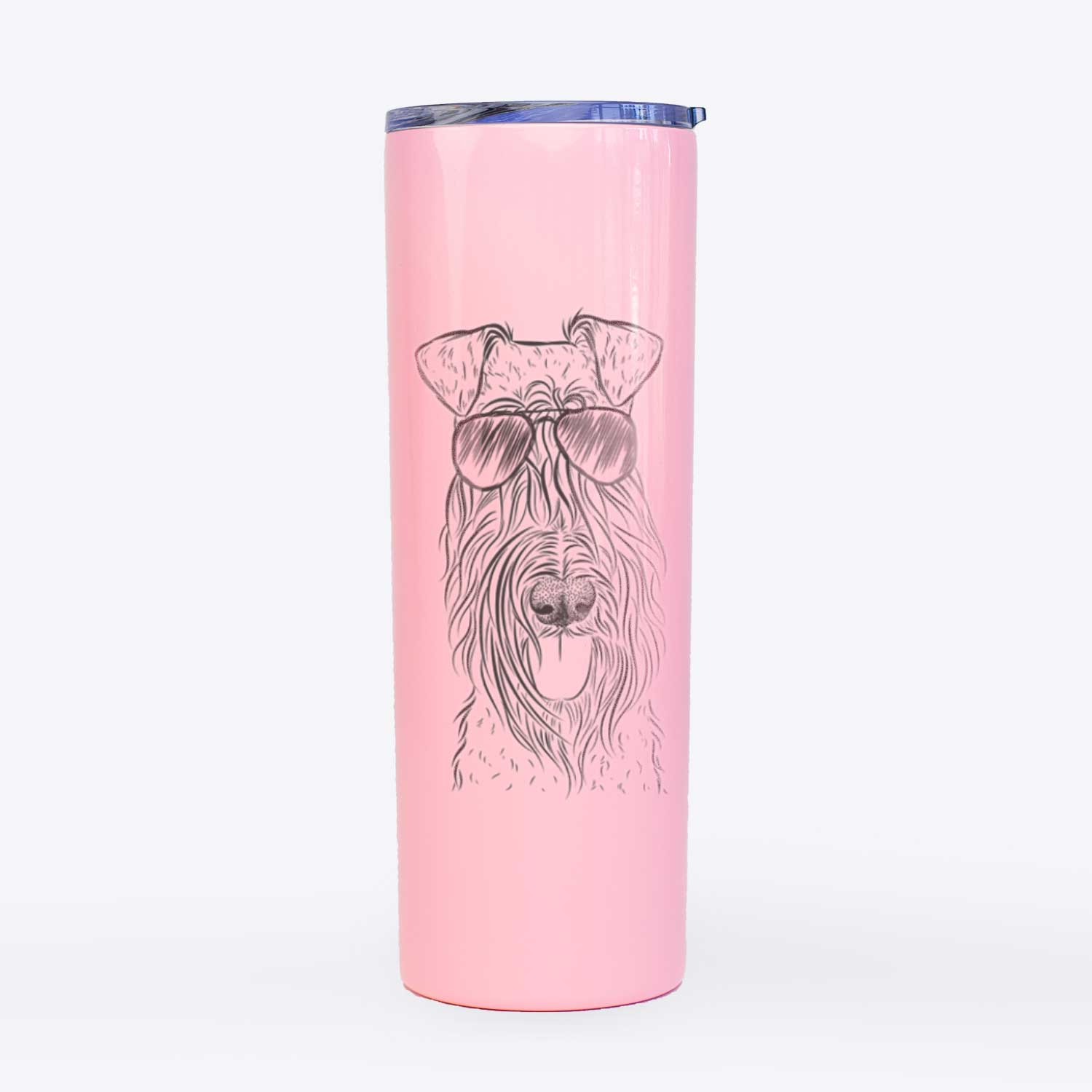 Kricket the Kerry Blue Terrier - 20oz Skinny Tumbler