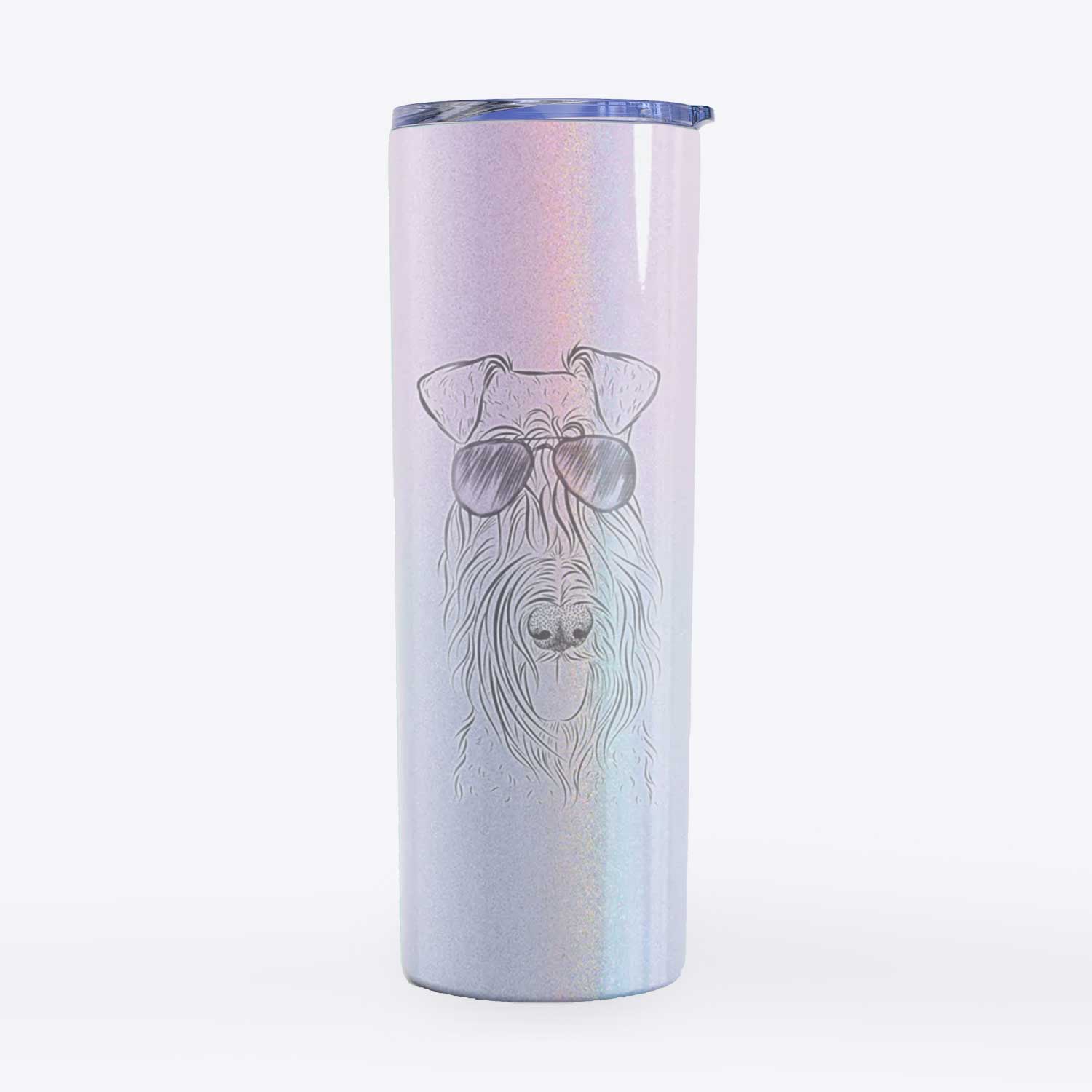 Kricket the Kerry Blue Terrier - 20oz Skinny Tumbler