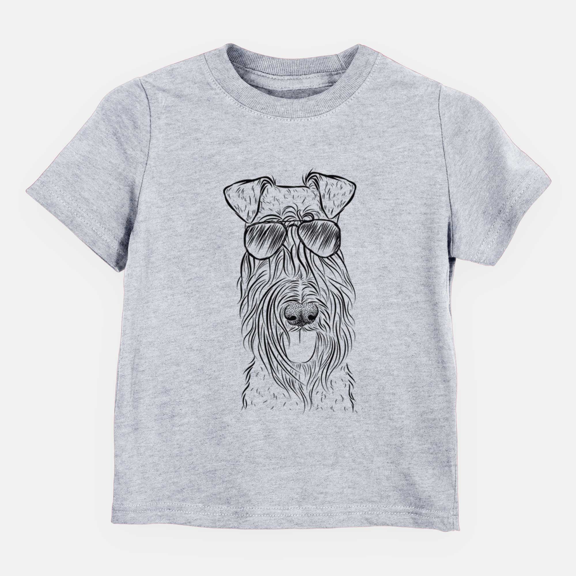 Aviator Kricket the Kerry Blue Terrier - Kids/Youth/Toddler Shirt