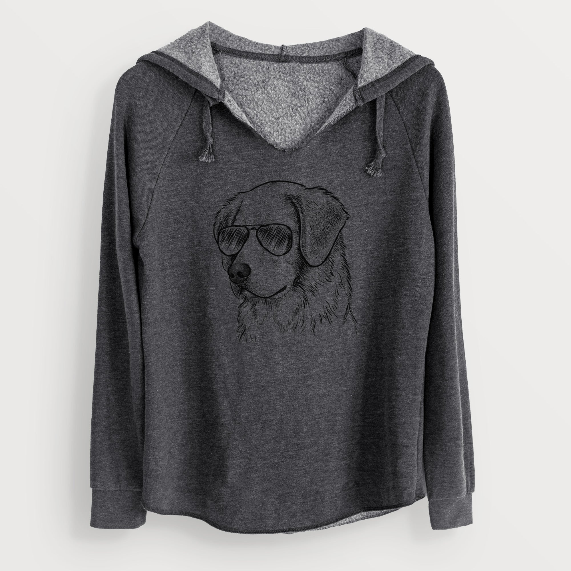 Aviator Kula the Golden Retriever - Cali Wave Hooded Sweatshirt