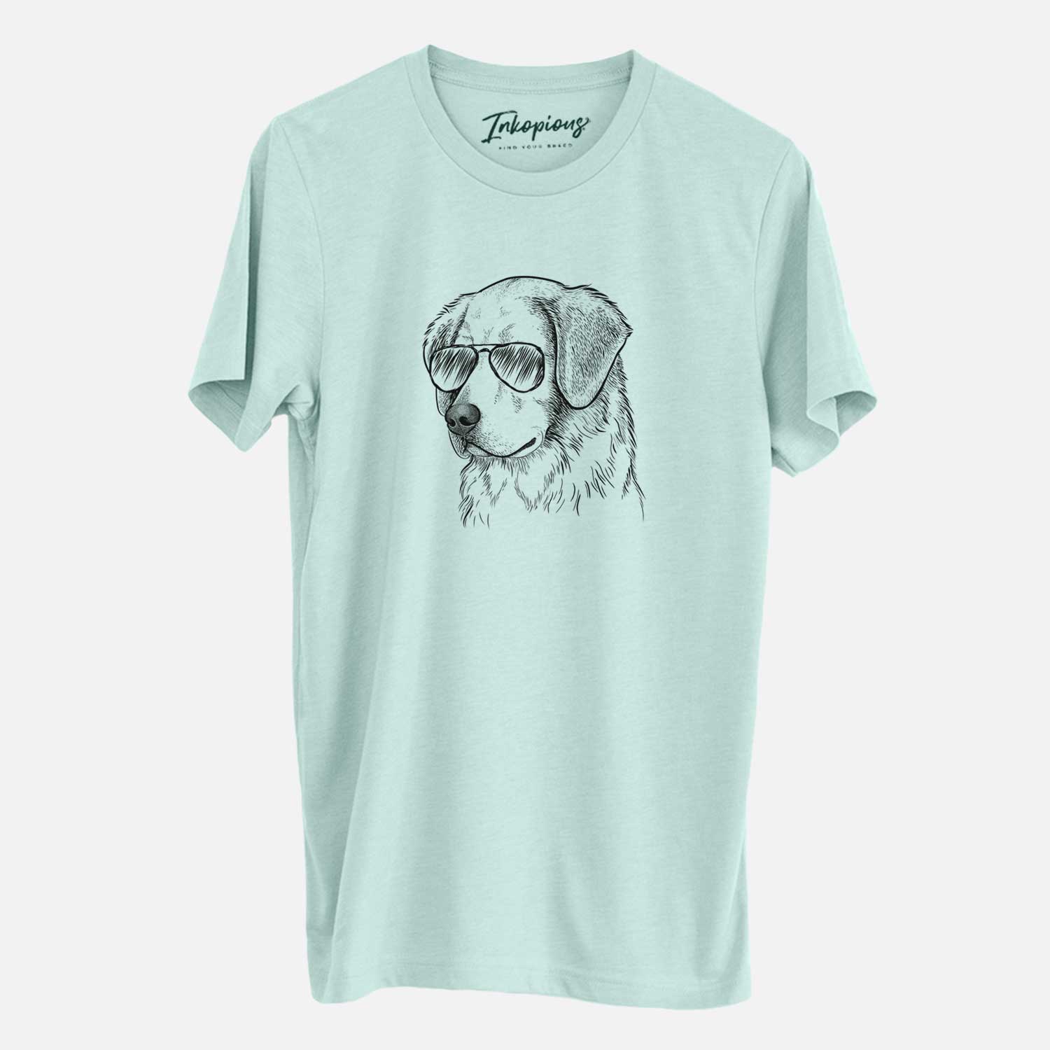 Aviator Kula the Golden Retriever - Unisex Crewneck