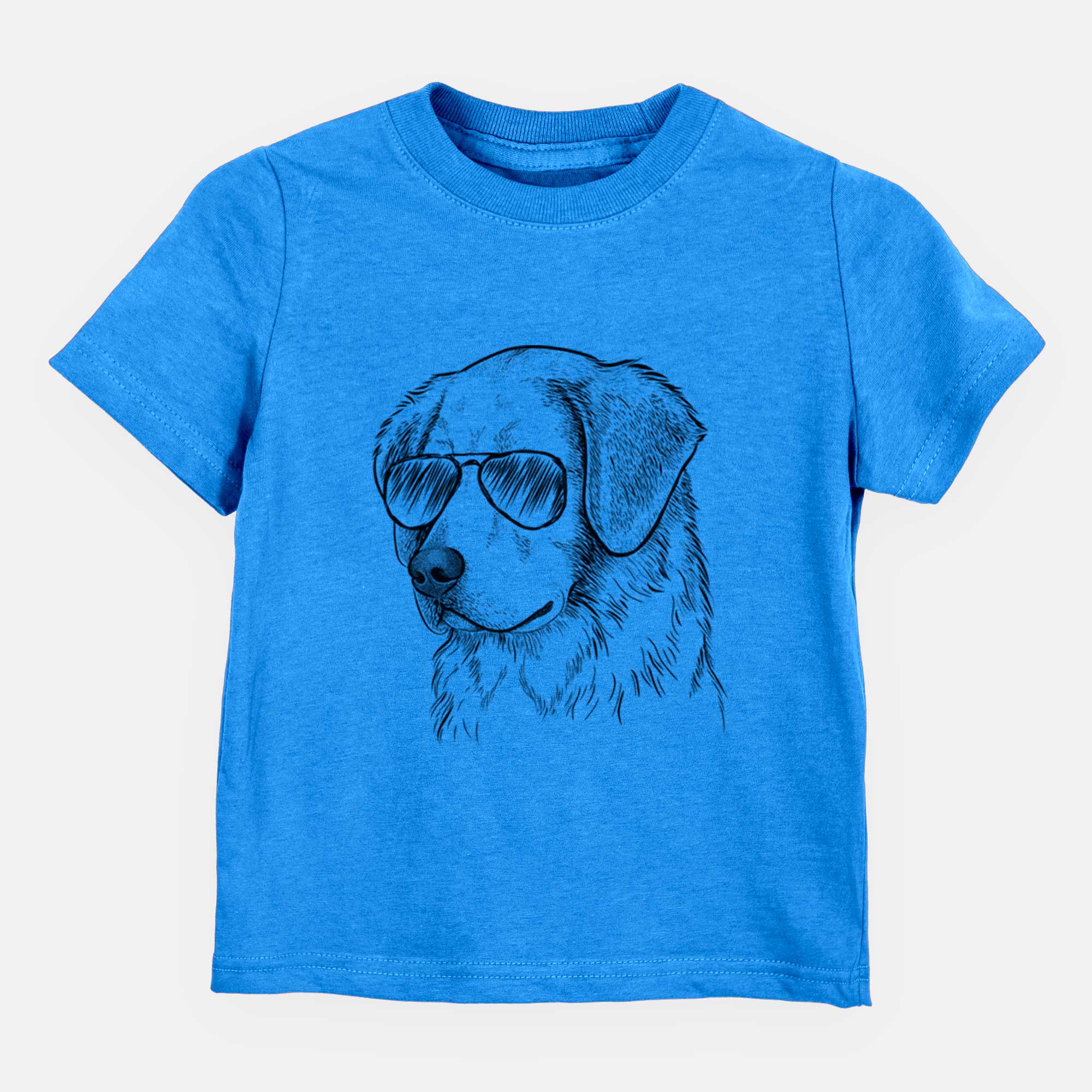 Aviator Kula the Golden Retriever - Kids/Youth/Toddler Shirt