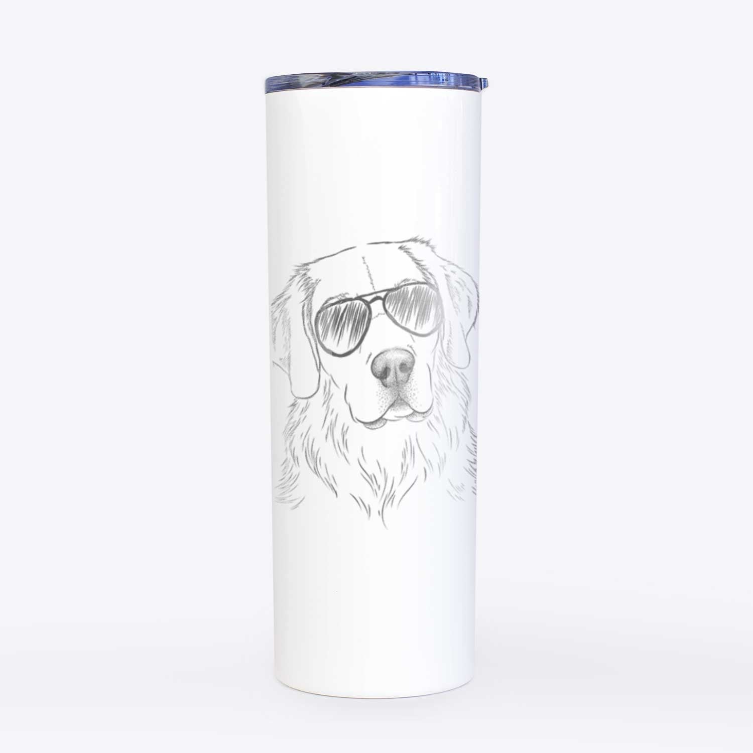 Kula the Golden Retriever - 20oz Skinny Tumbler