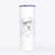 Kula the Golden Retriever - 20oz Skinny Tumbler