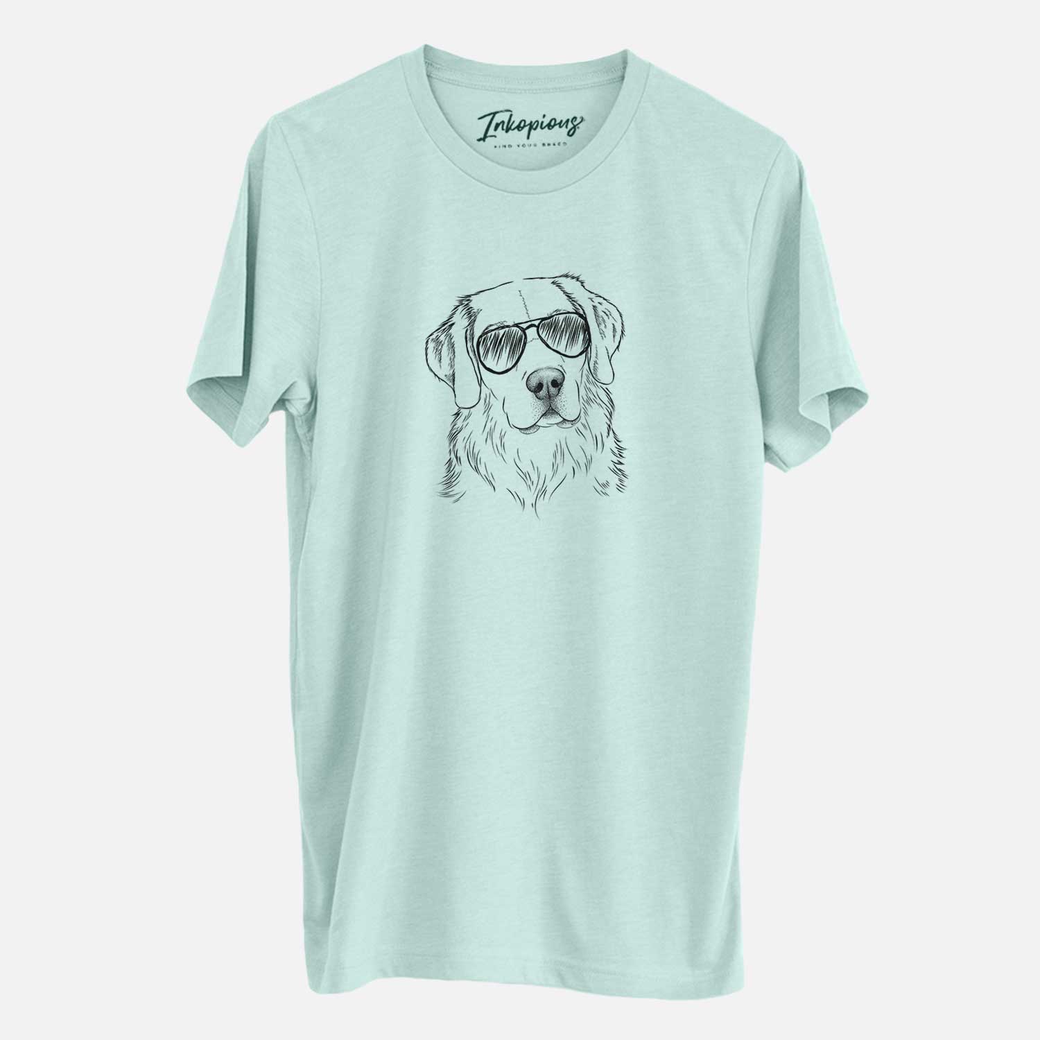 Aviator Kula the Golden Retriever - Unisex Crewneck