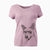 Aviator Kulfi the Jindo Shiba Inu Mix - Women's V-neck Shirt