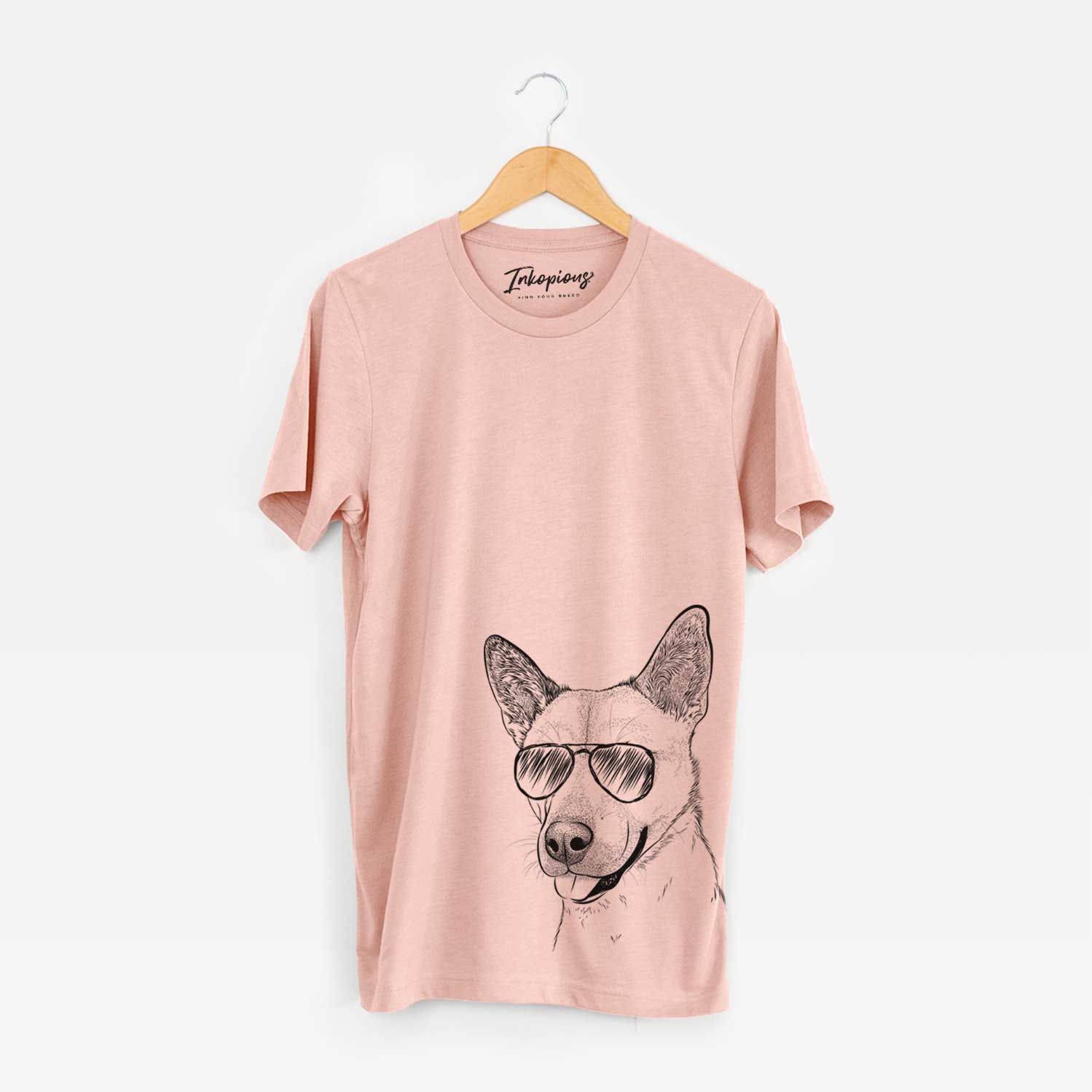 Kulfi the Jindo Shiba Inu Mix - Bella Canvas Unisex Crewneck