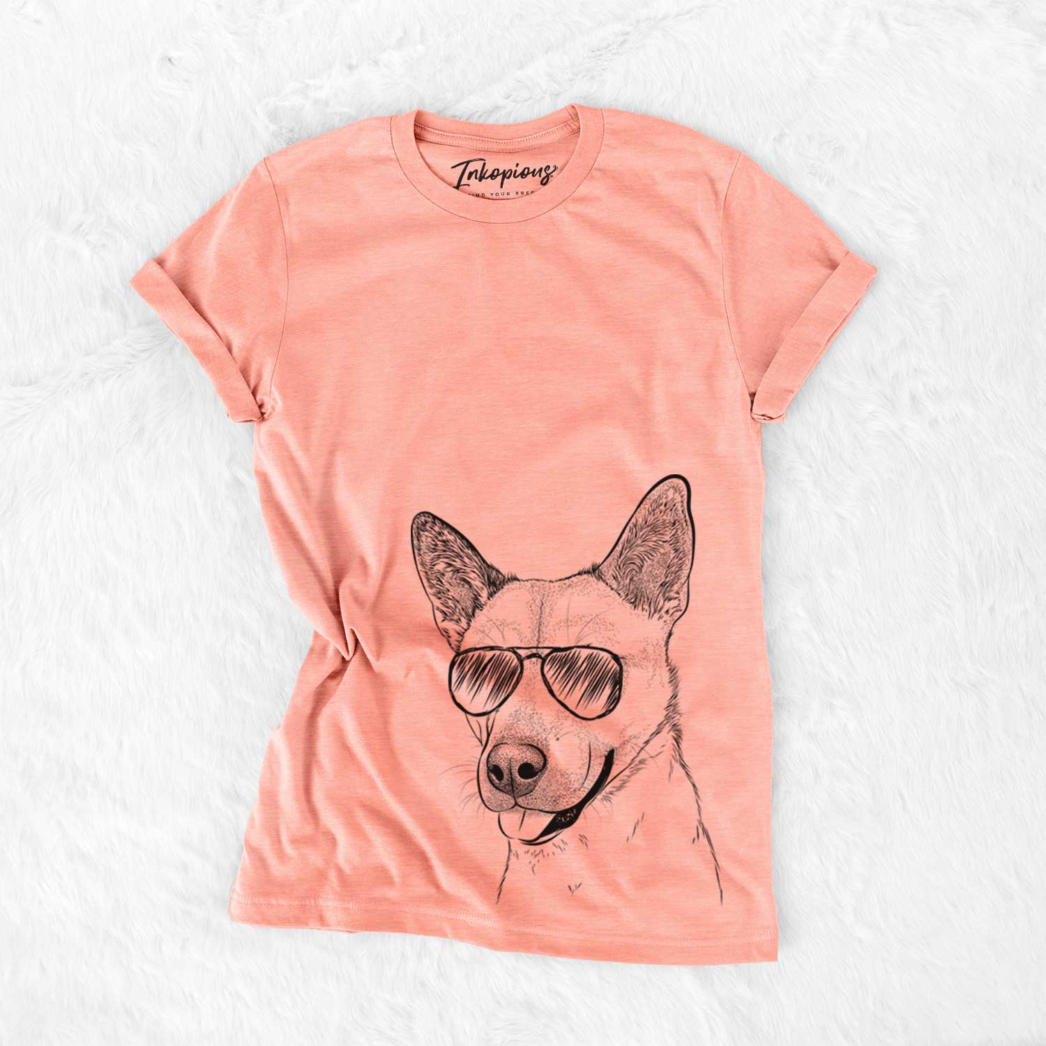 Kulfi the Jindo Shiba Inu Mix - Bella Canvas Unisex Crewneck