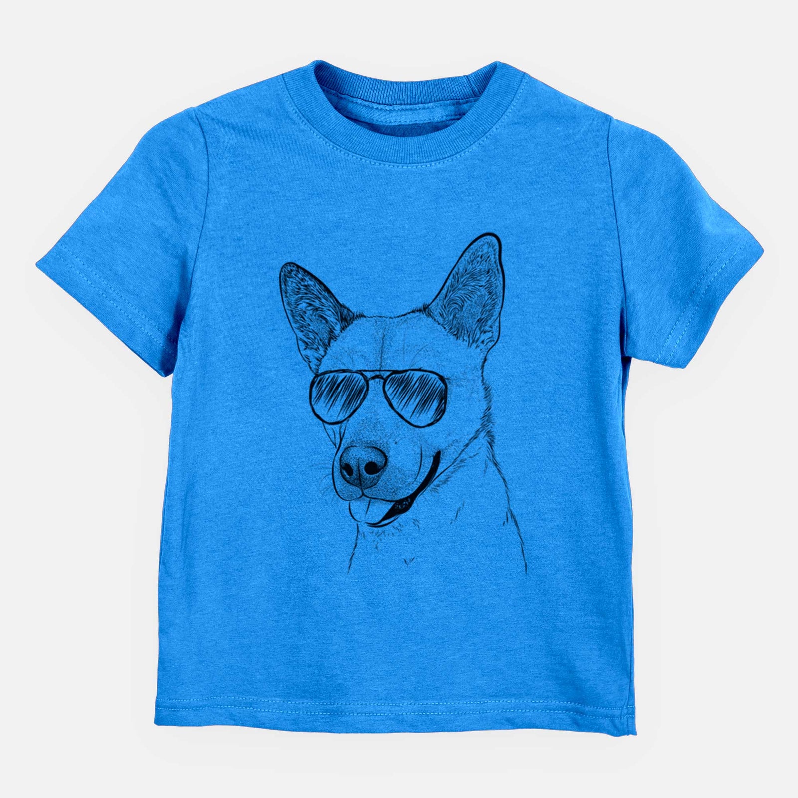 Aviator Kulfi the Jindo Shiba Inu Mix - Kids/Youth/Toddler Shirt