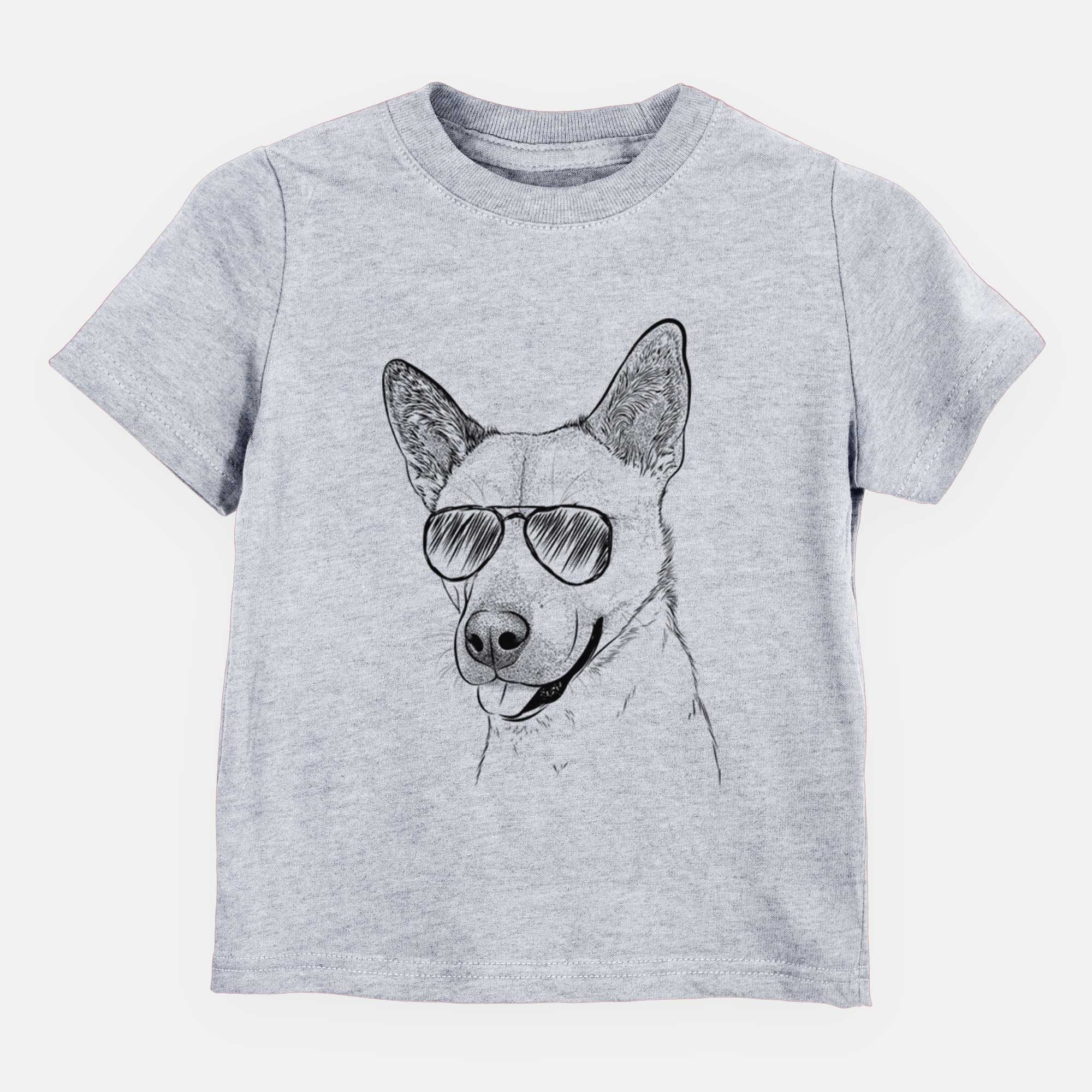 Aviator Kulfi the Jindo Shiba Inu Mix - Kids/Youth/Toddler Shirt