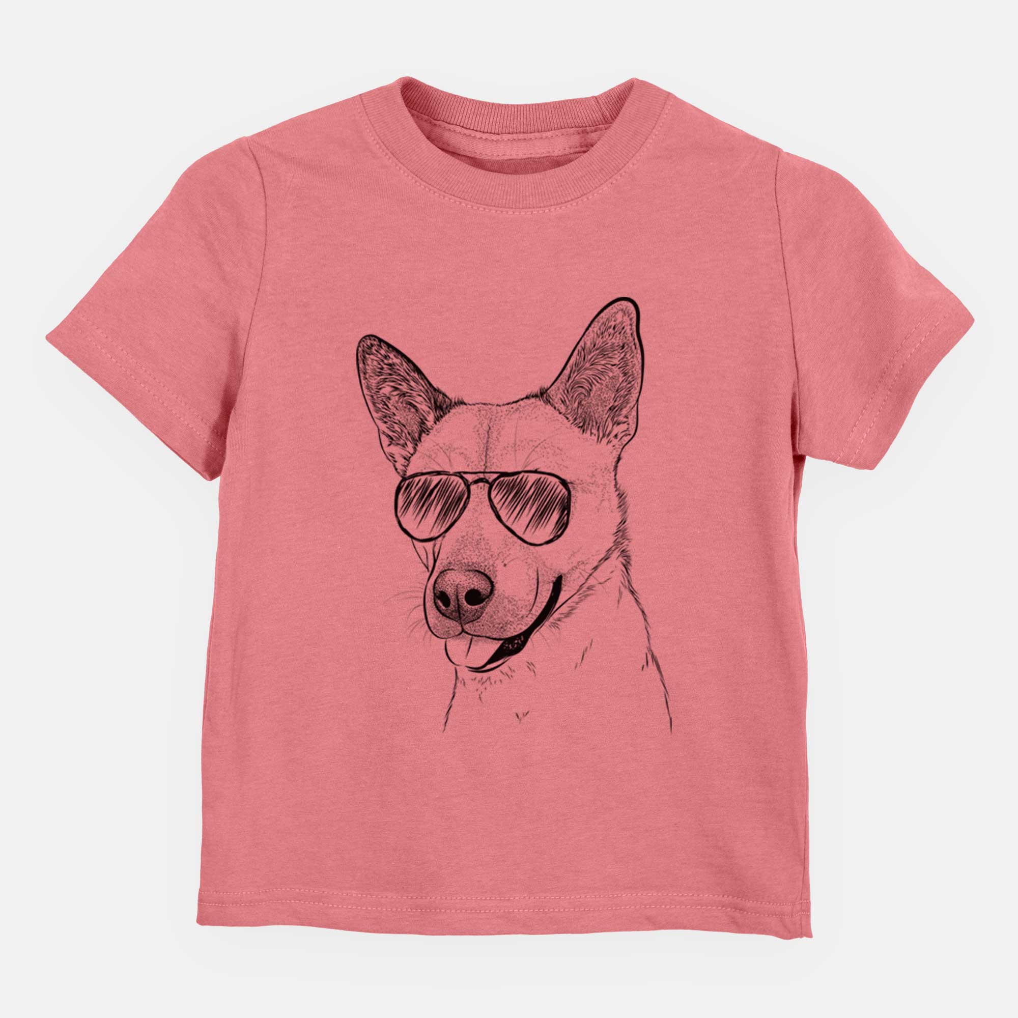 Aviator Kulfi the Jindo Shiba Inu Mix - Kids/Youth/Toddler Shirt