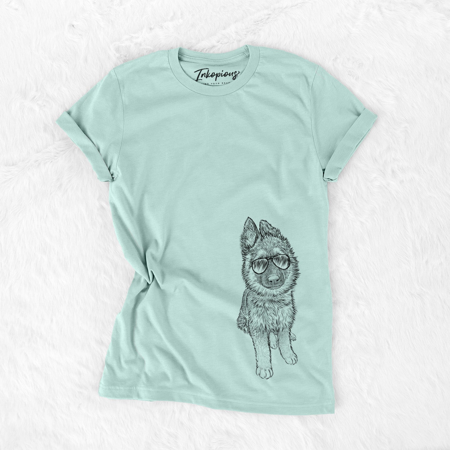 Aviator Kuyo the German Shepherd - Unisex Crewneck