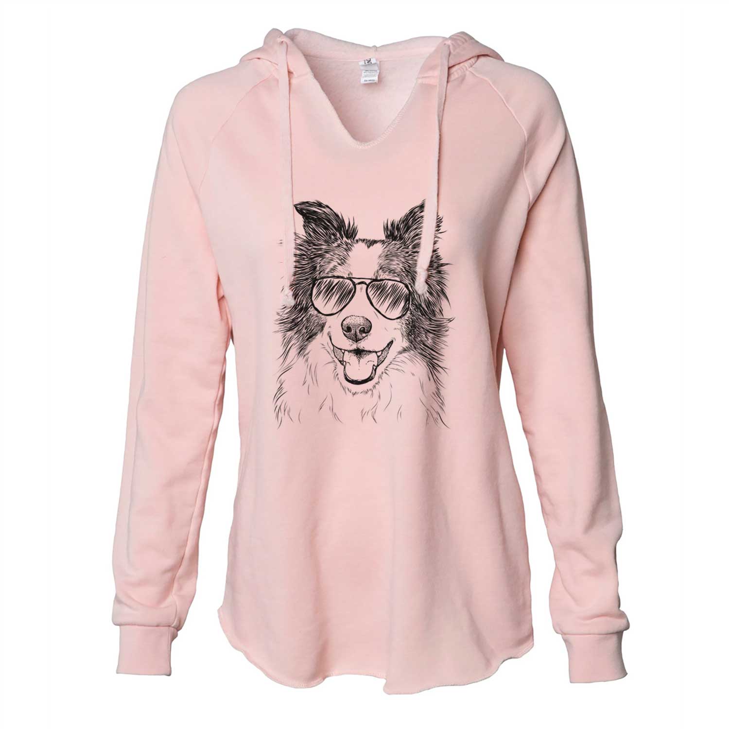 Kylee the Border Collie - Cali Wave Hooded Sweatshirt