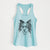 Kylee the Border Collie - Women's Racerback Tanktop