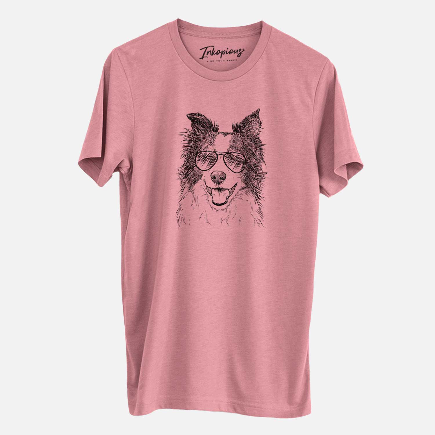 Aviator Kylee the Border Collie - Unisex Crewneck