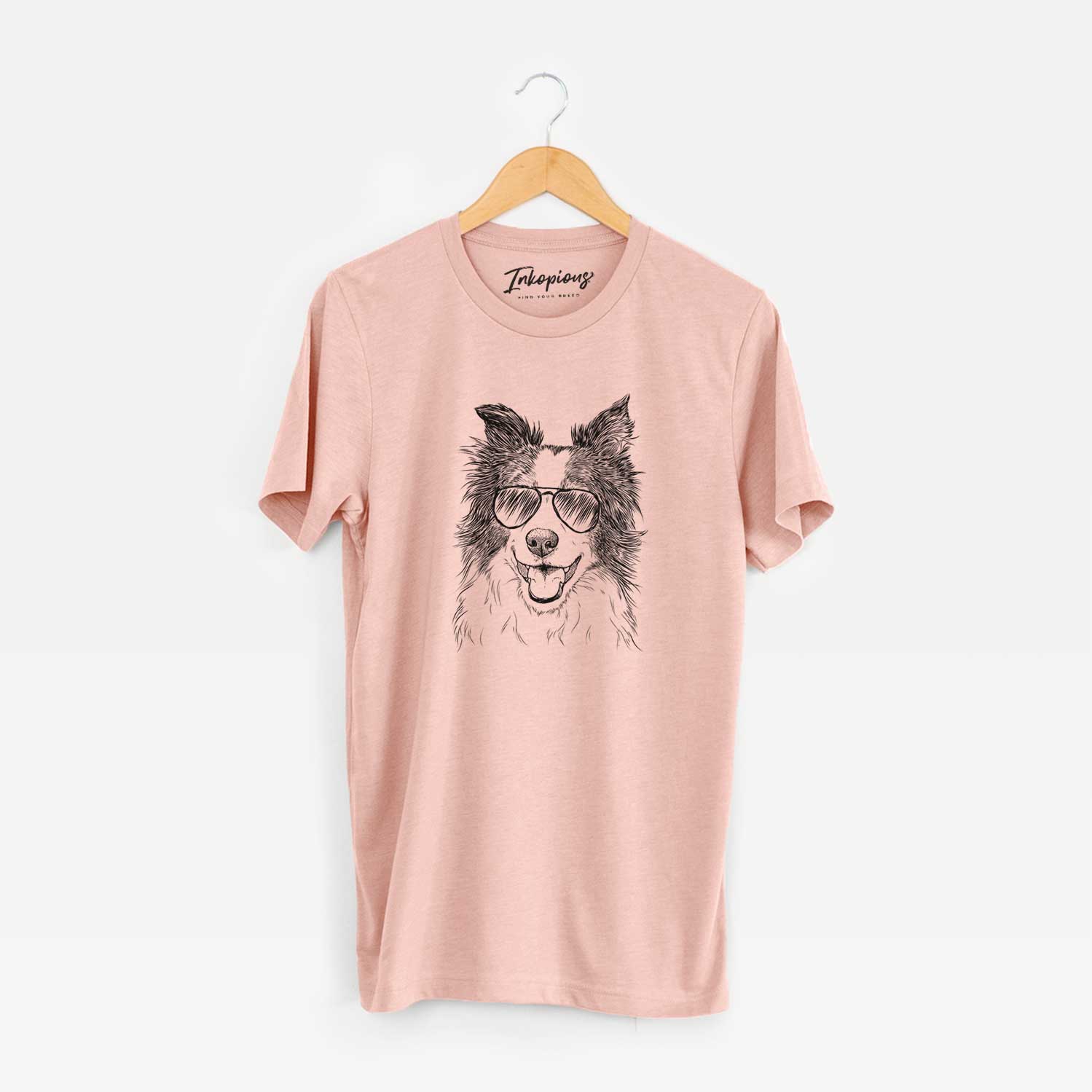 Aviator Kylee the Border Collie - Unisex Crewneck