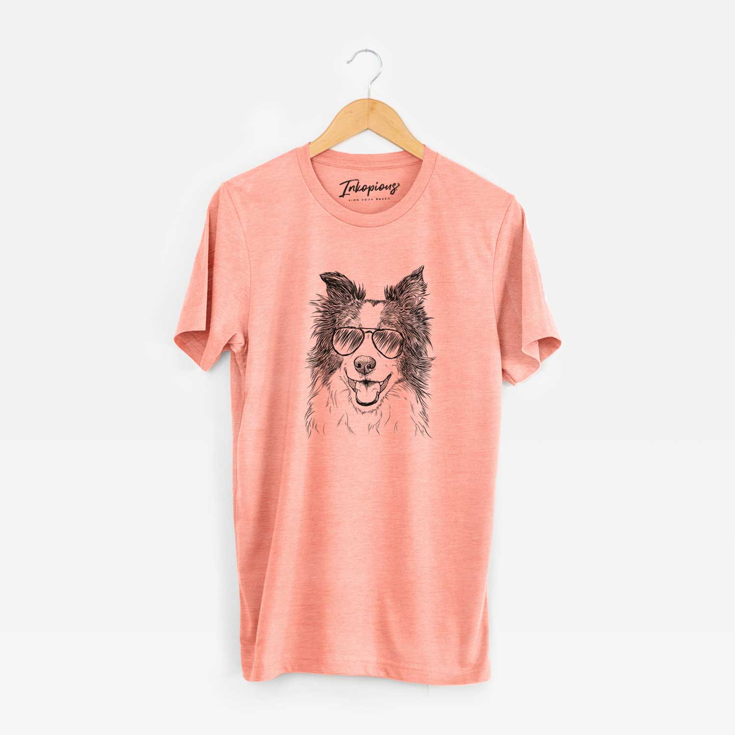 Aviator Kylee the Border Collie - Unisex Crewneck
