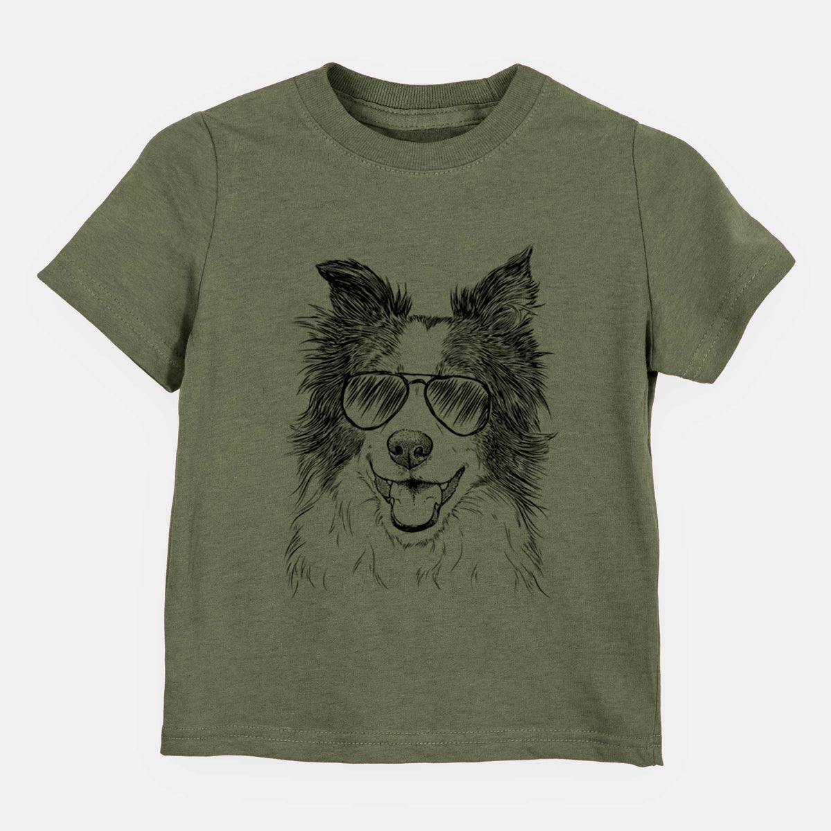 Aviator Kylee the Border Collie - Kids/Youth/Toddler Shirt