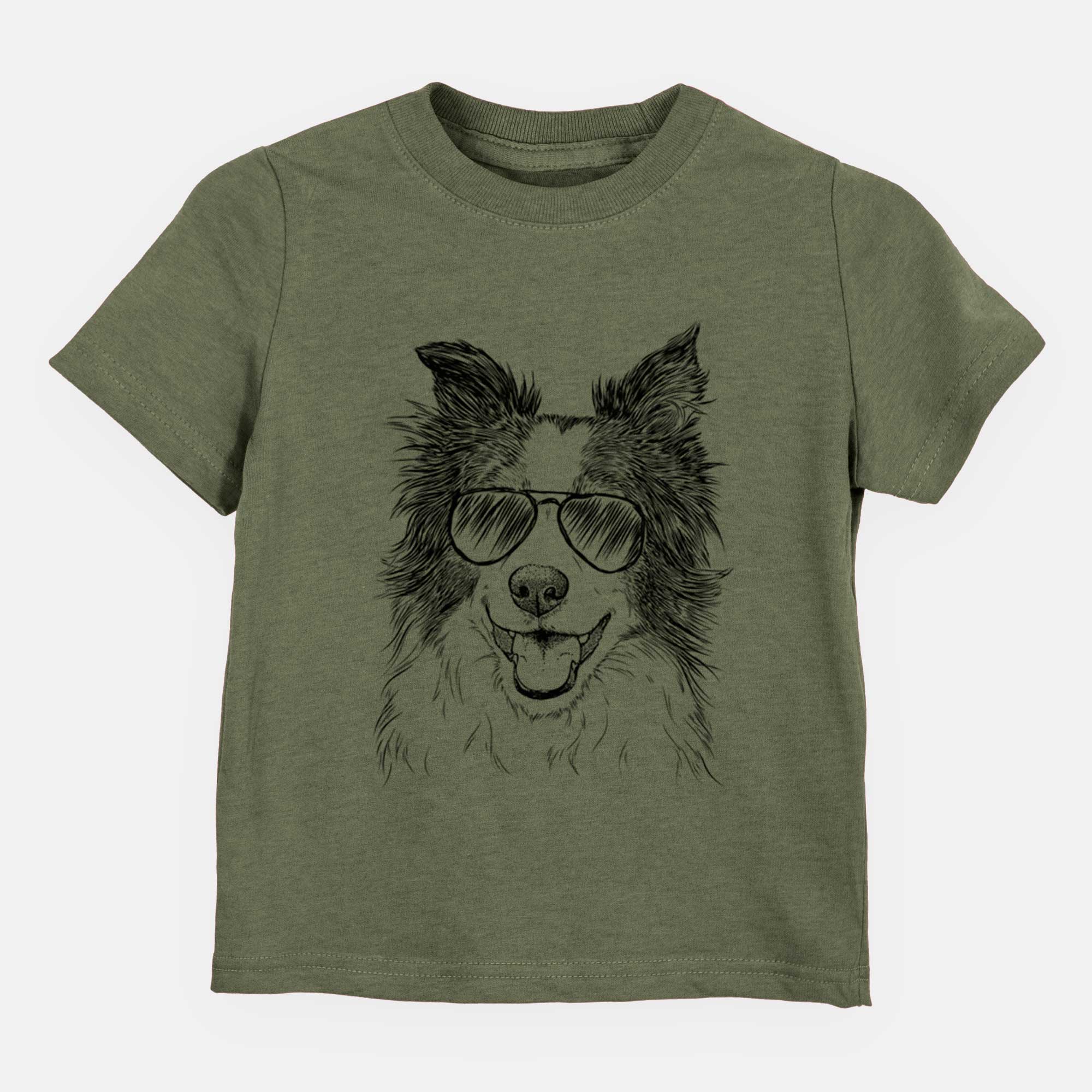 Aviator Kylee the Border Collie - Kids/Youth/Toddler Shirt