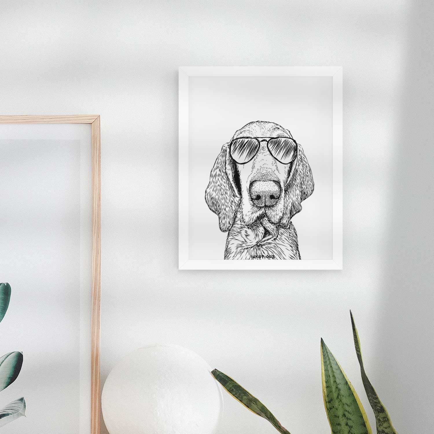 Kylie the Bracco Italiano Art Print