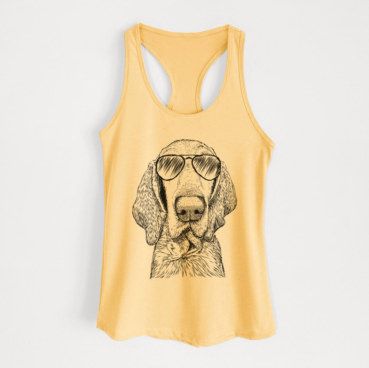 Kylie the Bracco Italiano - Women's Racerback Tanktop