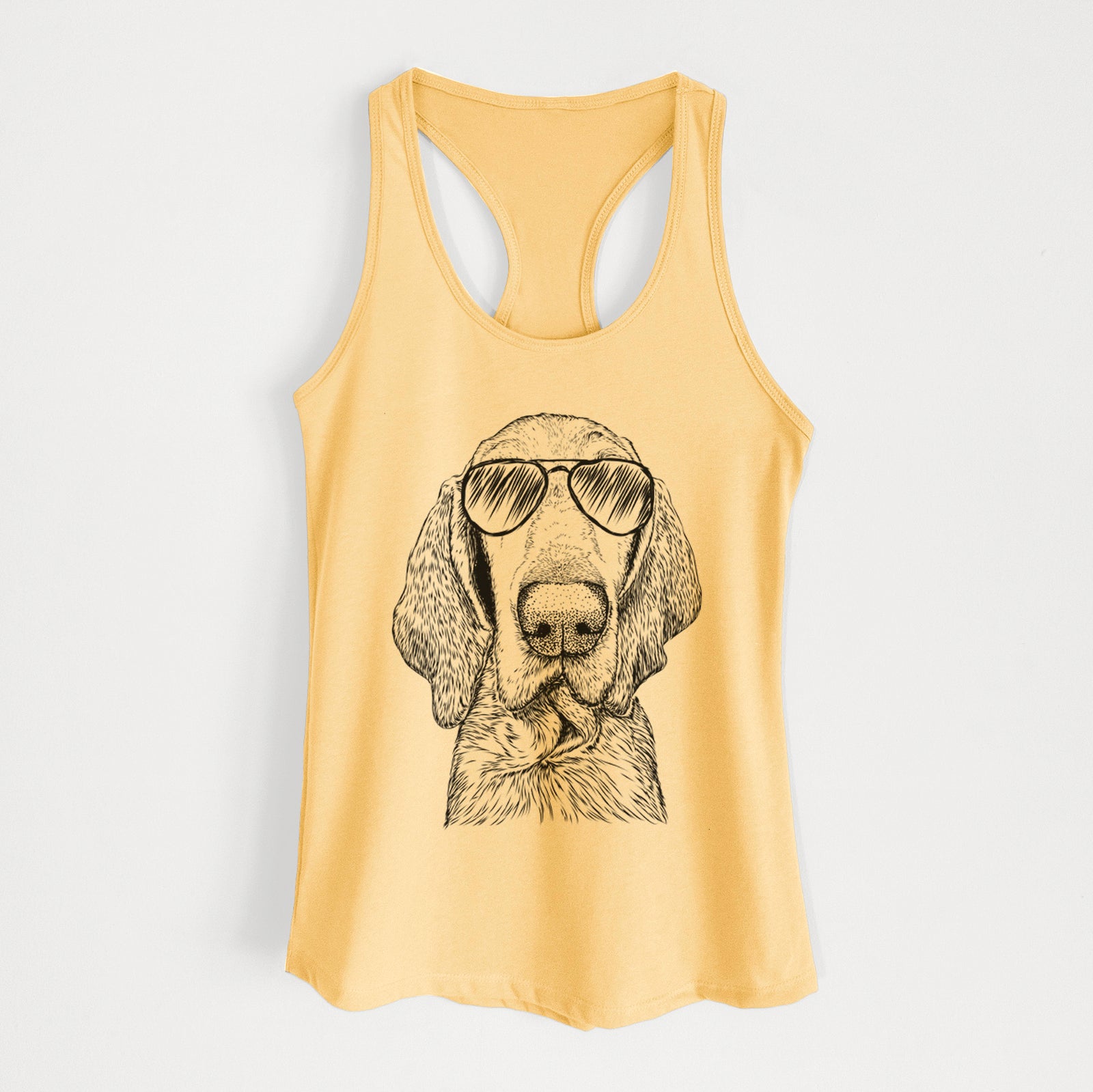 Kylie the Bracco Italiano - Women's Racerback Tanktop