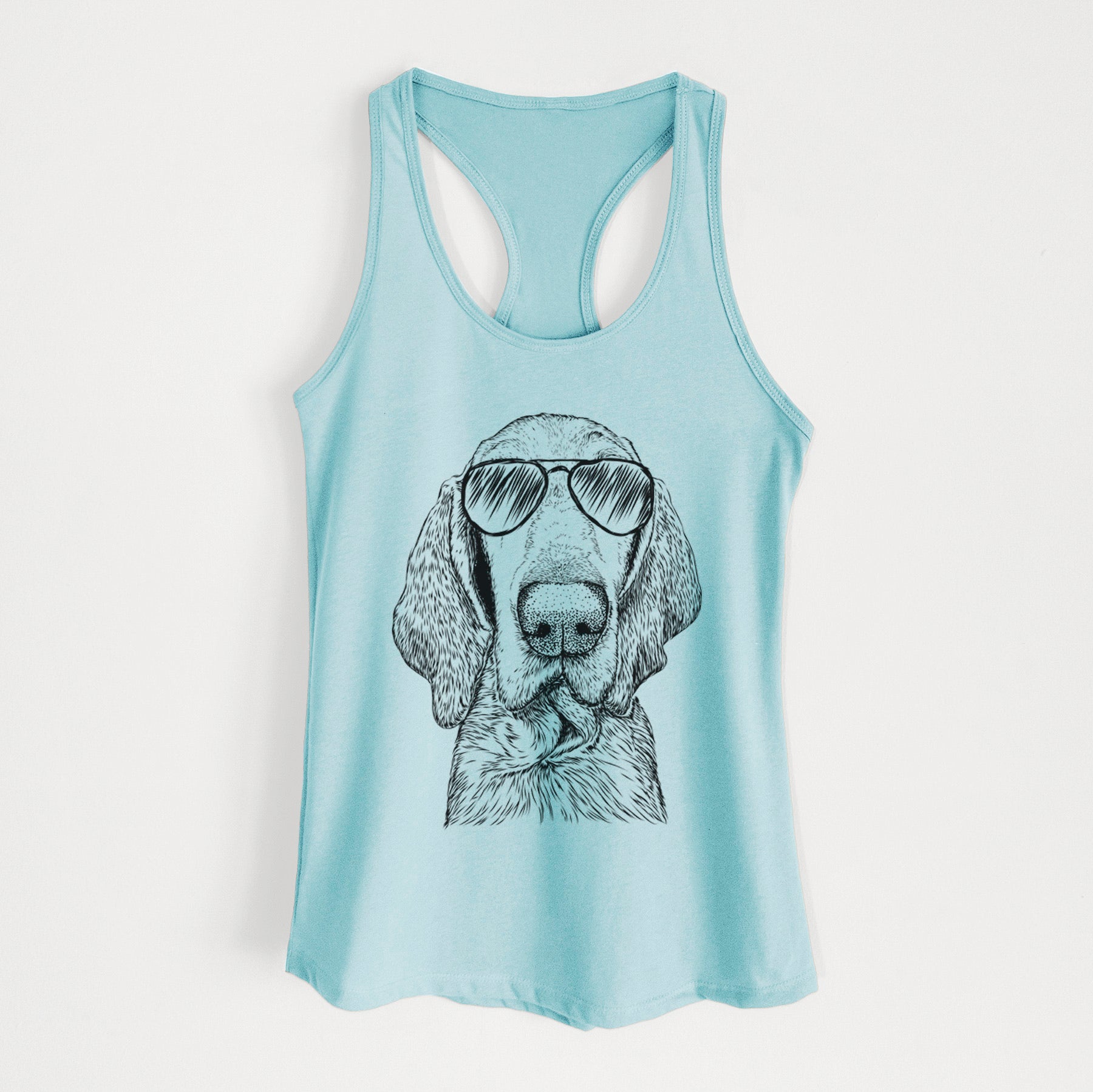 Kylie the Bracco Italiano - Women's Racerback Tanktop