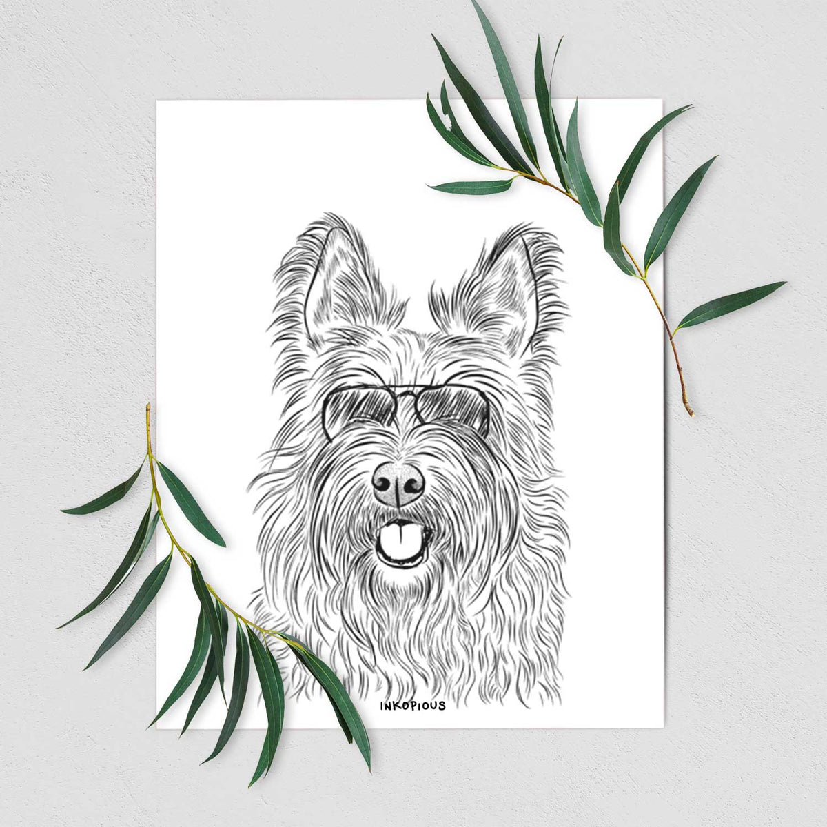 Kyros the Berger Picard Art Print