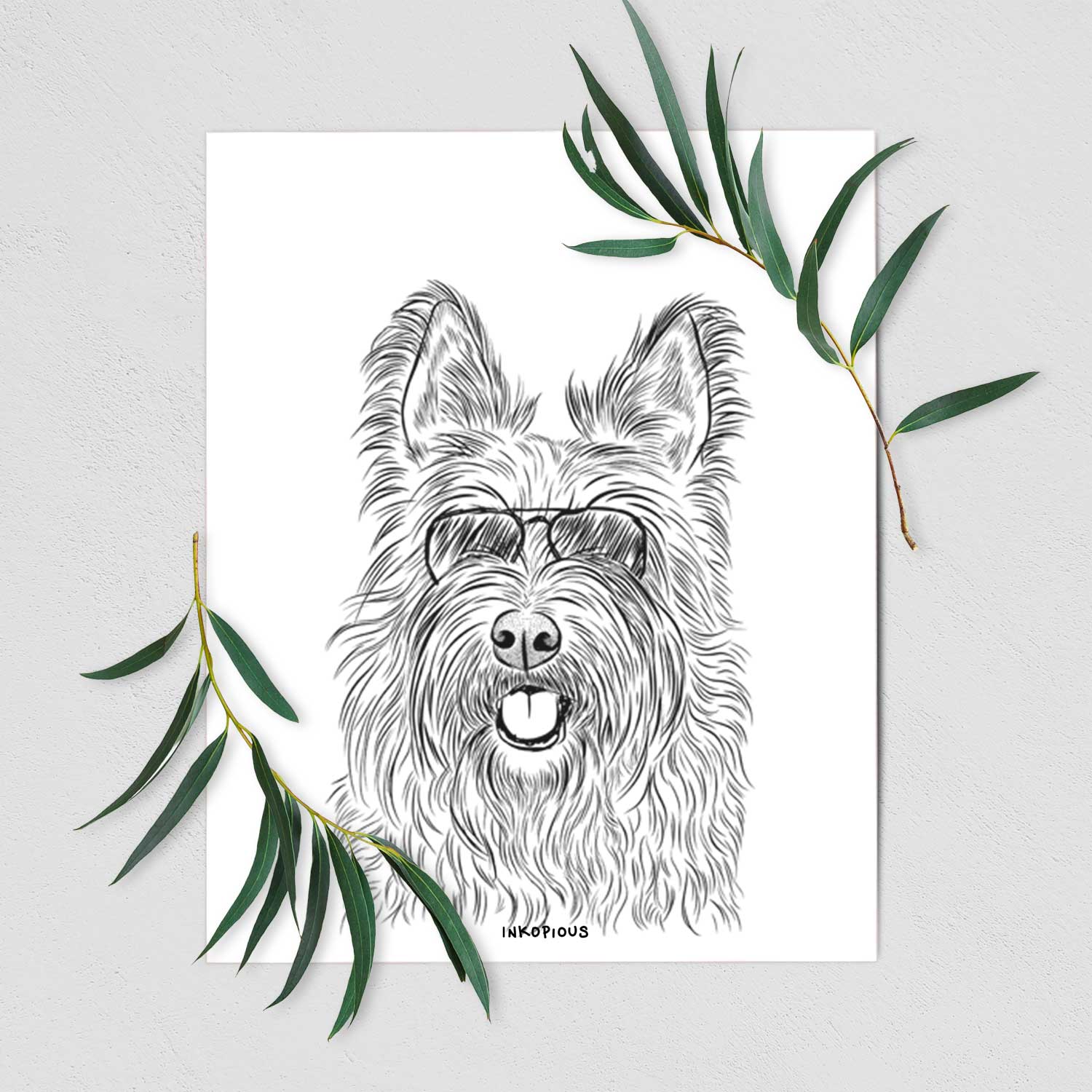 Kyros the Berger Picard Art Print