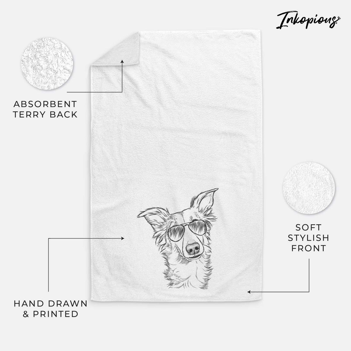 Kyu the Windsprite Decorative Hand Towel