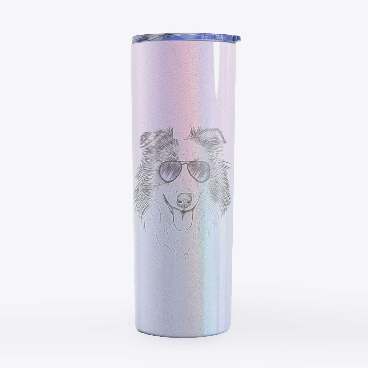 Lady Bug the Border Collie - 20oz Skinny Tumbler