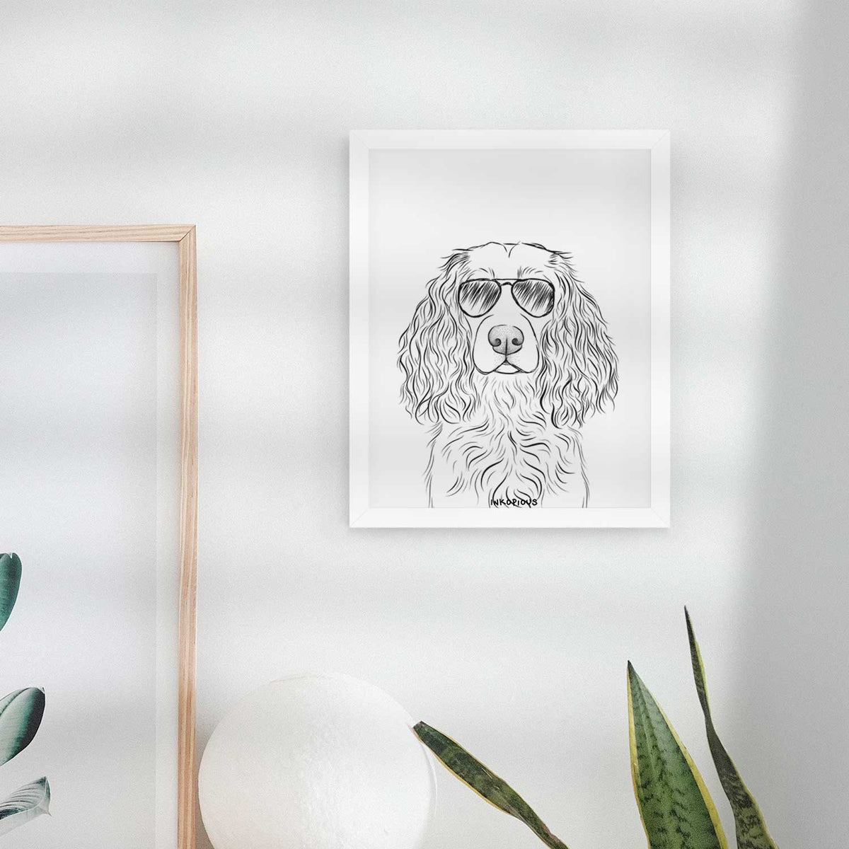 Landry the Boykin Spaniel Art Print