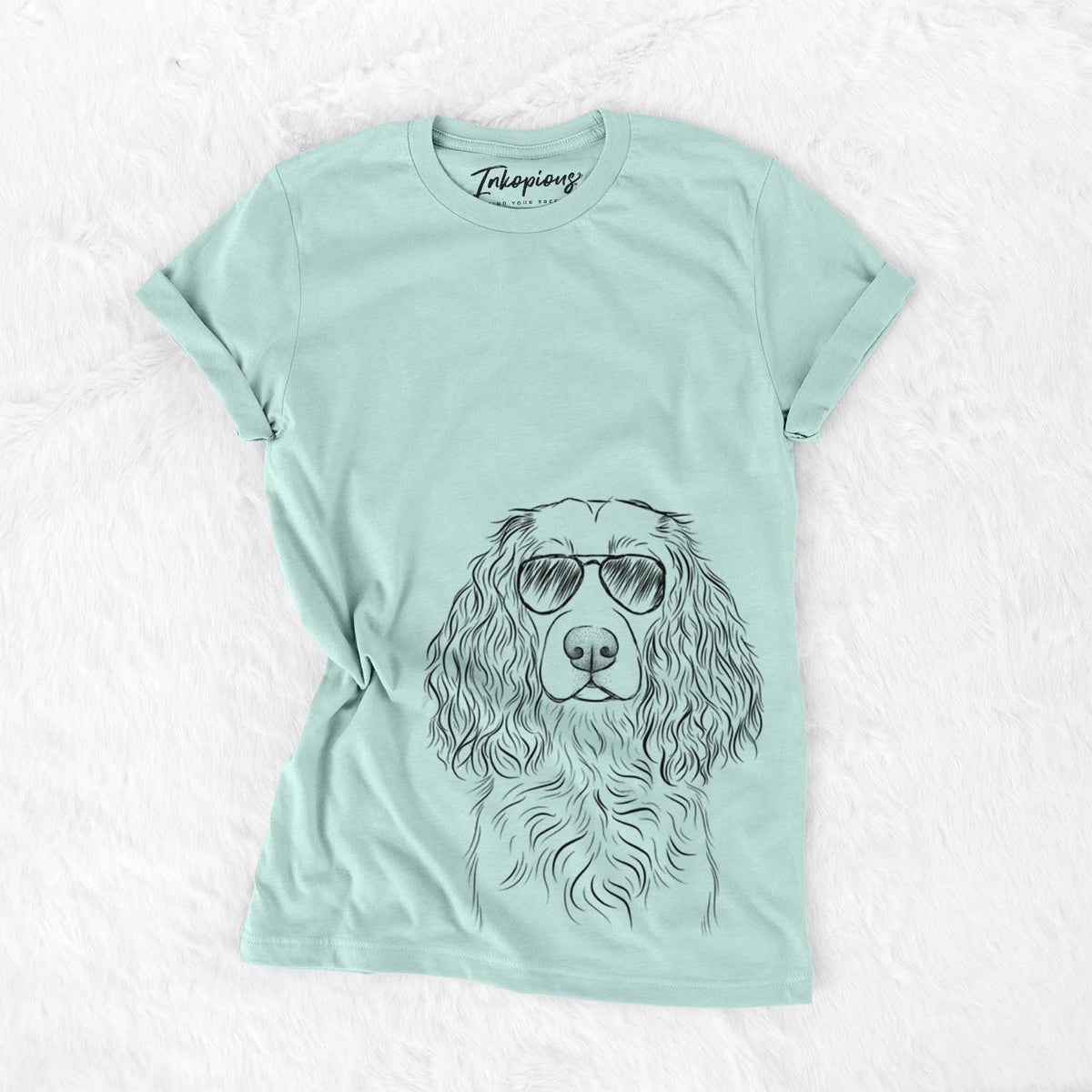 Aviator Landry the Boykin Spaniel - Unisex Crewneck