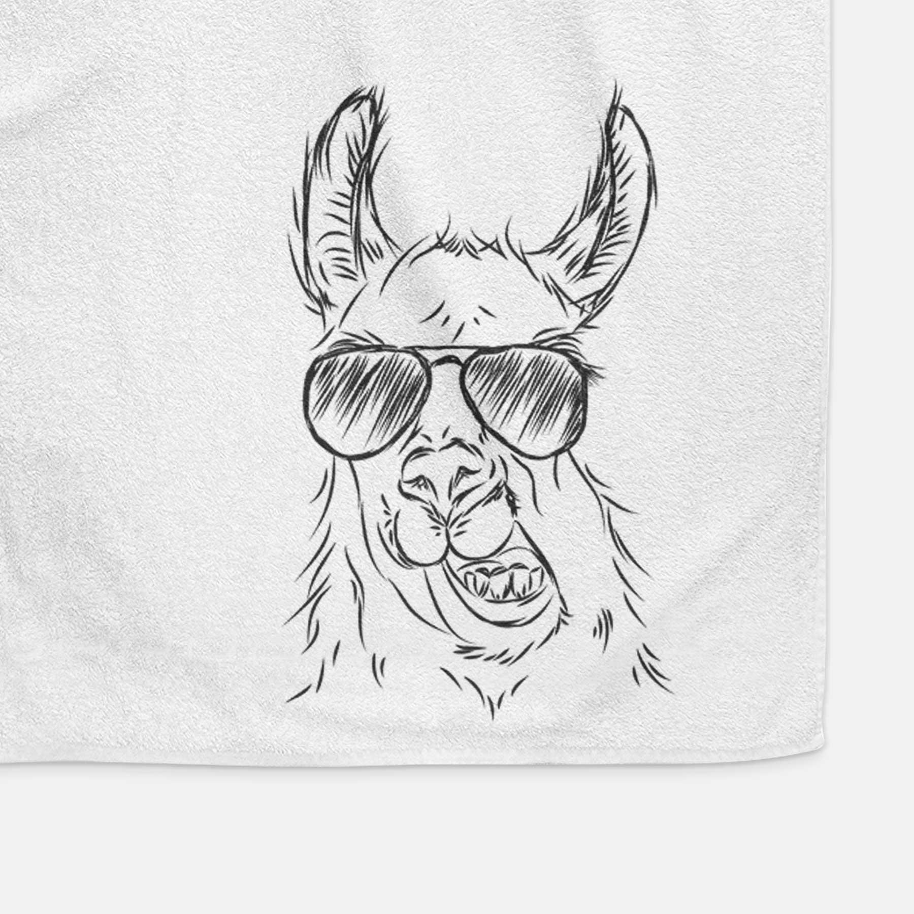 Larry the Llama Decorative Hand Towel