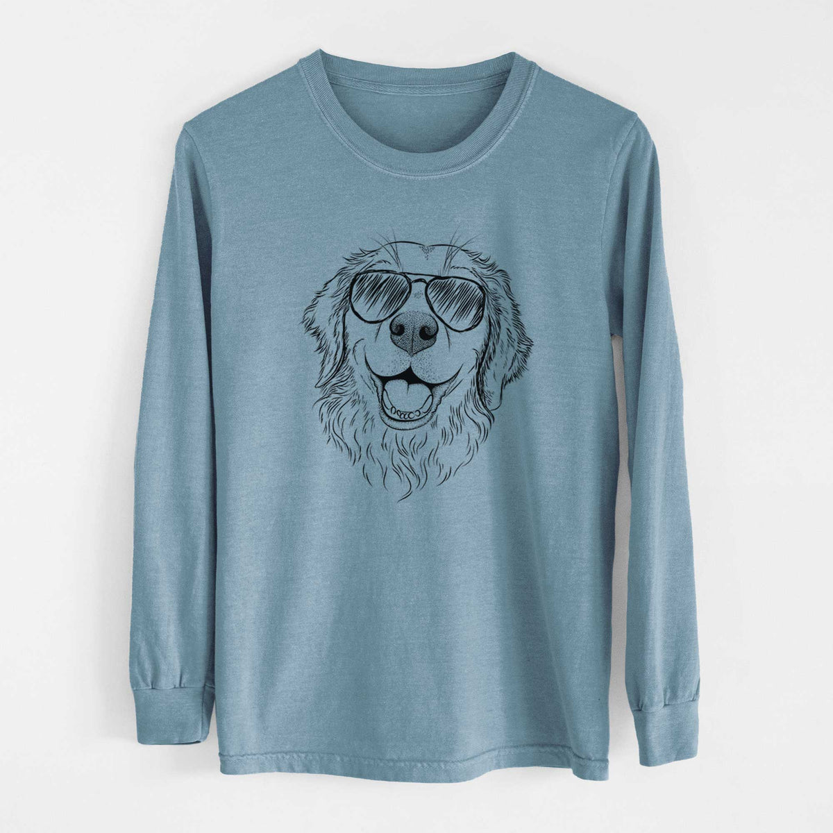 Aviators Legend the Golden Retriever - Heavyweight 100% Cotton Long Sleeve