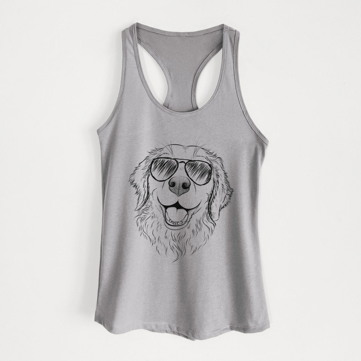 Legend the Golden Retriever - Women's Racerback Tanktop