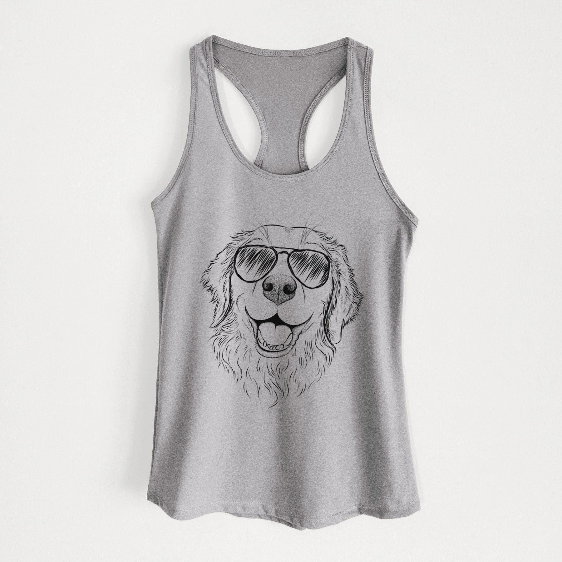 Legend the Golden Retriever - Women's Racerback Tanktop