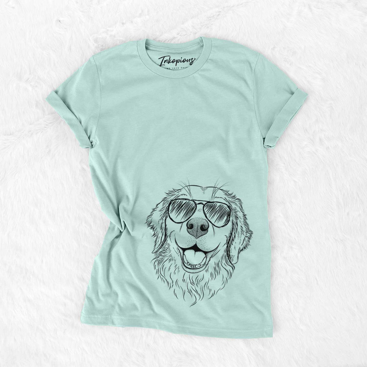 Aviator Legend the Golden Retriever - Unisex Crewneck