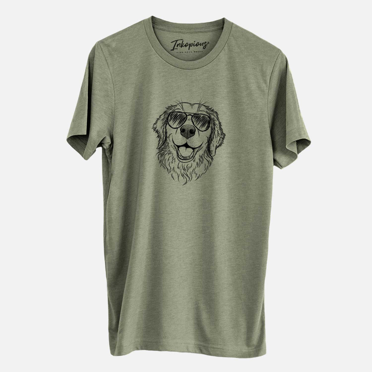 Aviator Legend the Golden Retriever - Unisex Crewneck