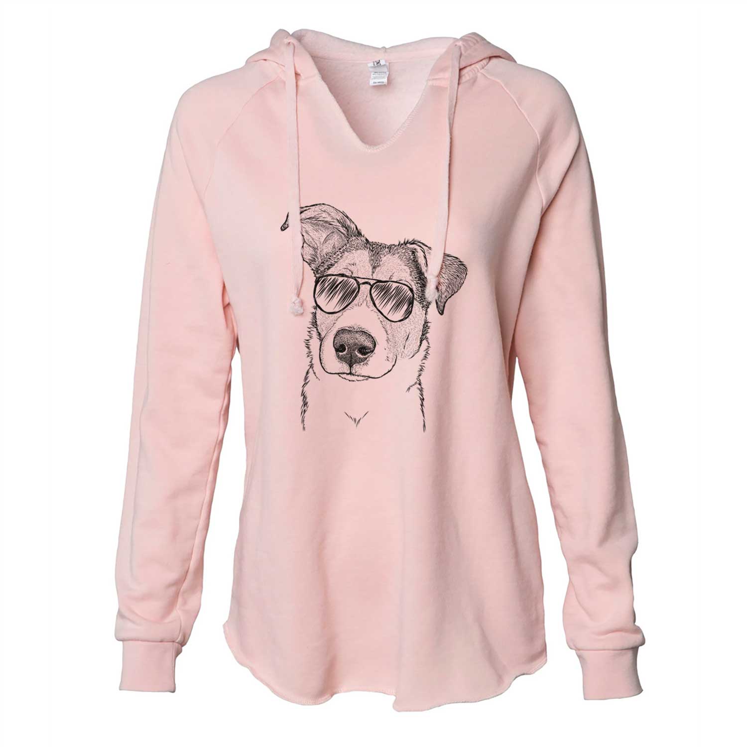 Leia the Mixed Breed - Cali Wave Hooded Sweatshirt