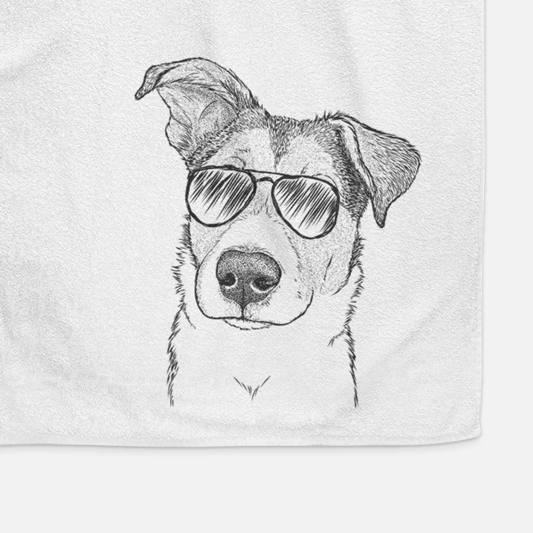 Leia the Mixed Breed Decorative Hand Towel