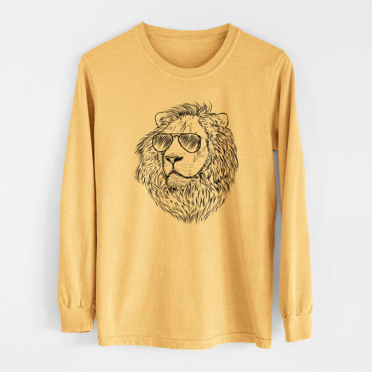 Aviators Lenny the Lion - Heavyweight 100% Cotton Long Sleeve