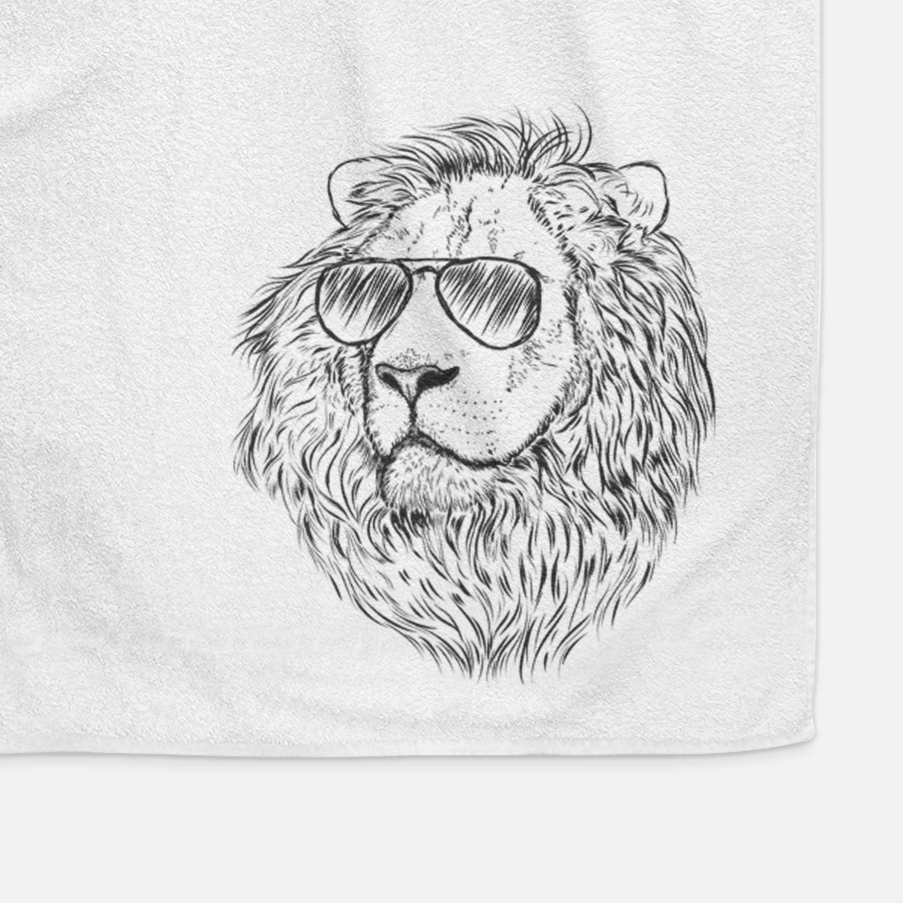 Lenny the Lion Decorative Hand Towel