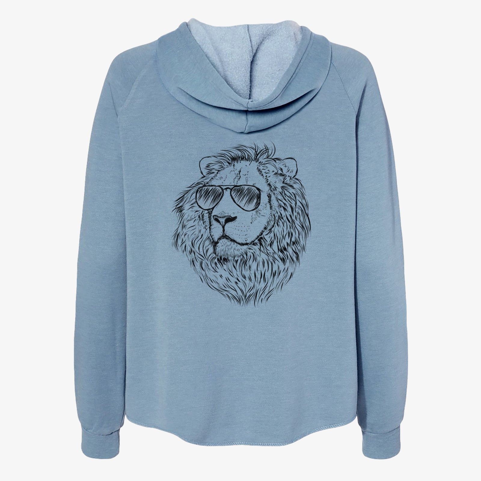 Lenny the Lion - Women's Cali Wave Zip-Up Sweatshirt