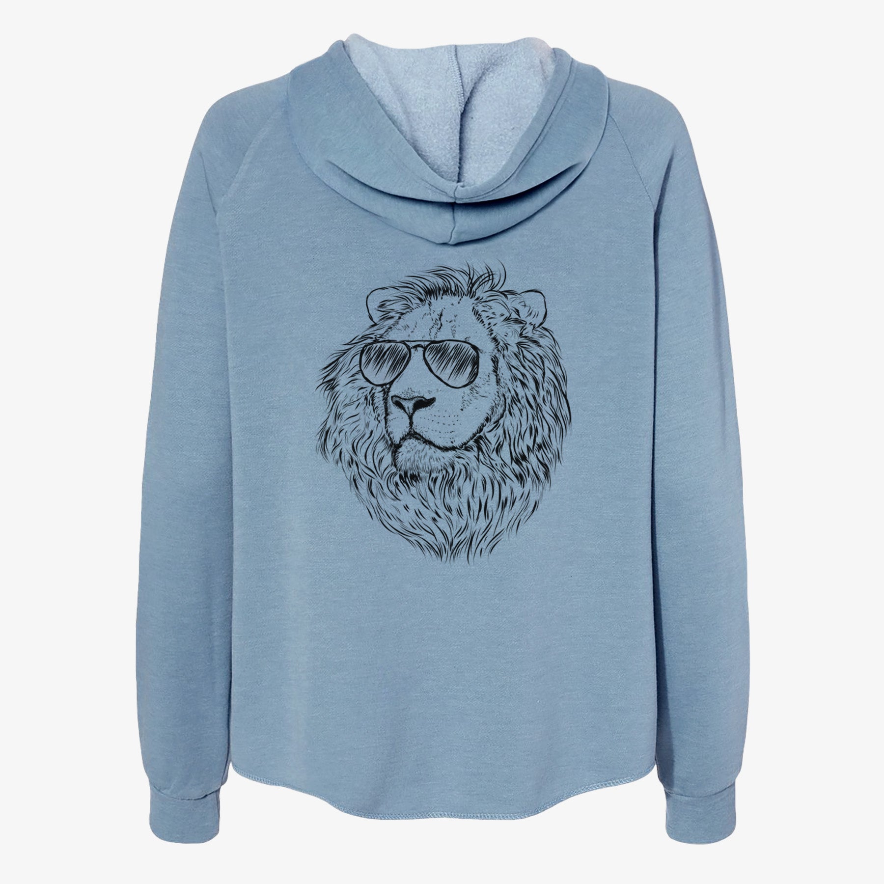 Lenny the Lion - Women's Cali Wave Zip-Up Sweatshirt