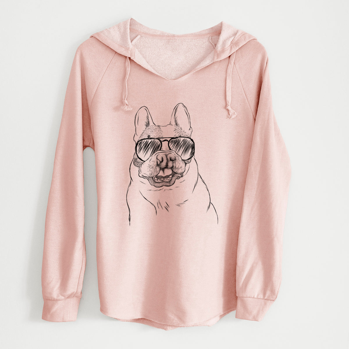 Aviator Lentil the French Bulldog - Cali Wave Hooded Sweatshirt